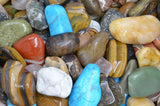 Assorted Tumbled Stone Mix from Africa 1.5" to 2.25" avg. (Size #9)