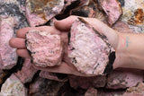 Rough Rhodonite Stones From Peru