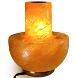 Natural Himalayan Multi Candle Salt Lamp - 7.5" tall avg.