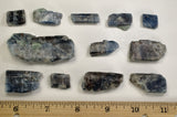 Translucent Blue Sapphire with Kyanite Rough